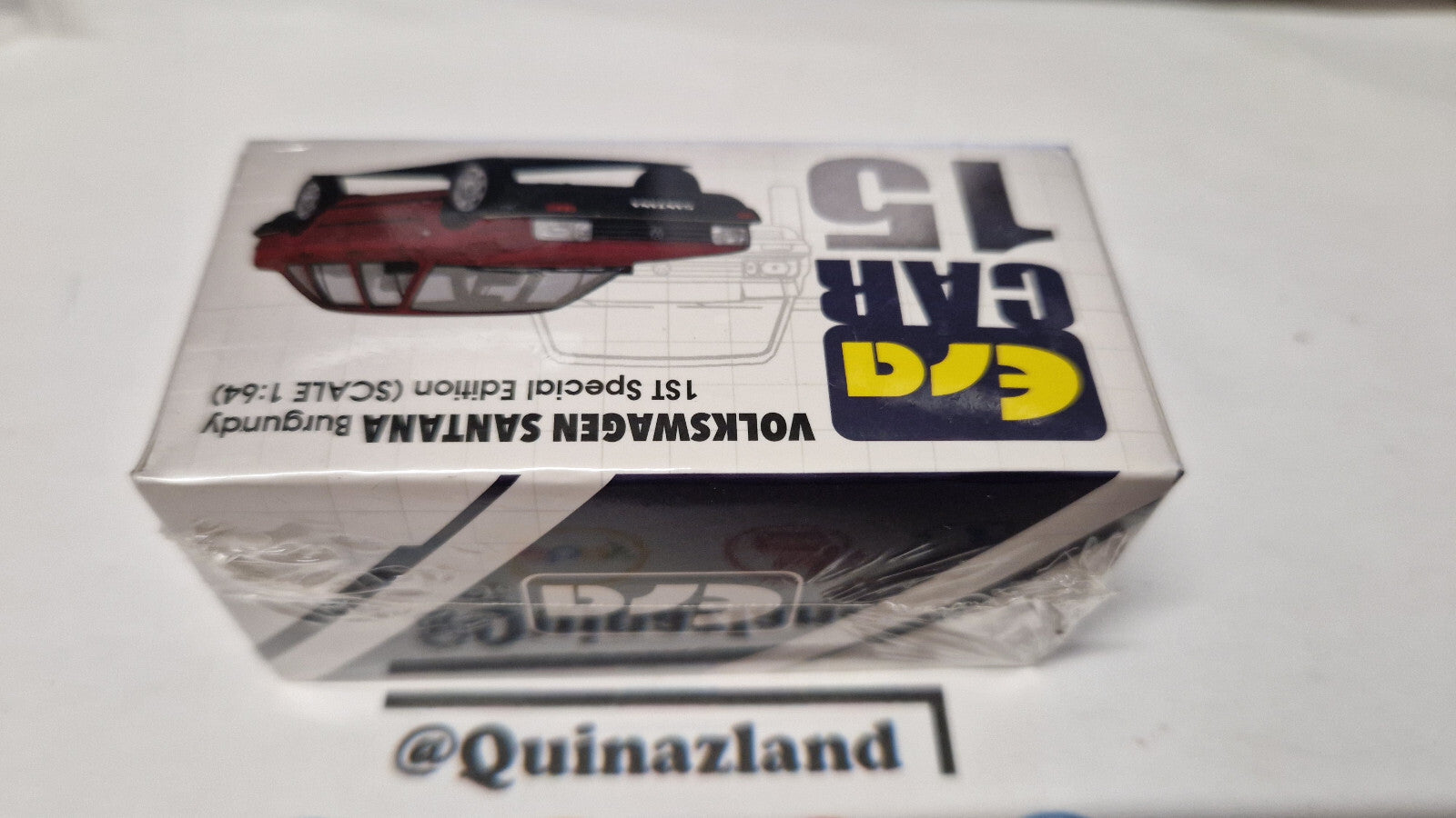 Era 1/64 Volkswagen Santana 1 st Special Edition, burgundy (NP16)