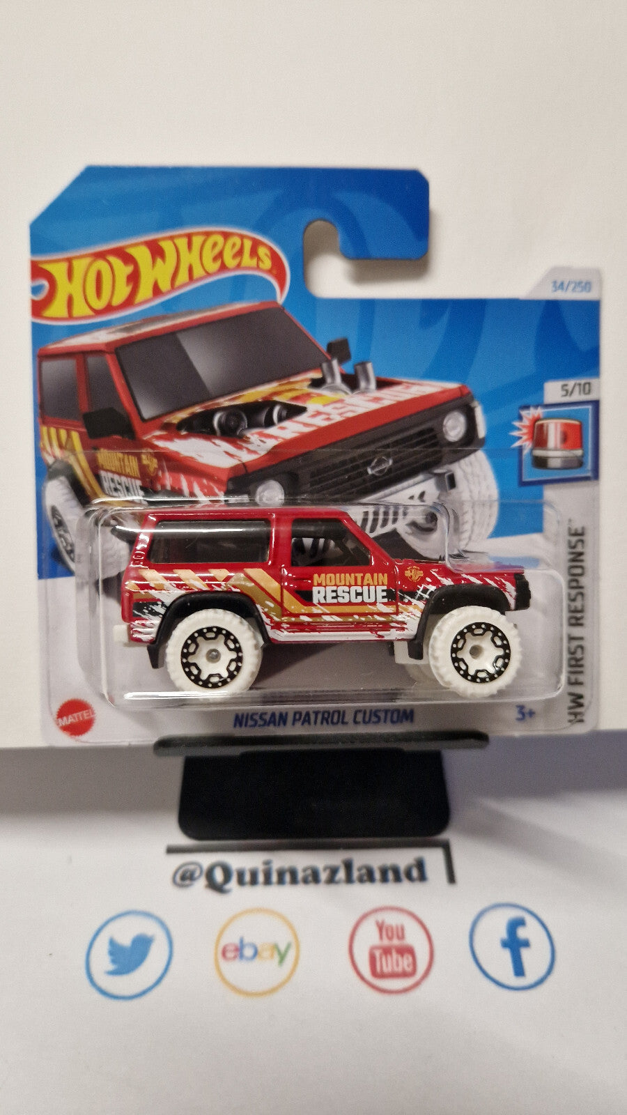 Hot Wheels Nissan patrol custom 2024-034 (NP26)