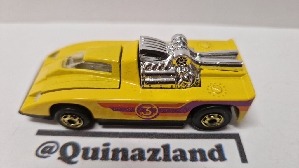 Hot Wheels 1982 hot ones Cannonade version HO intérieur détaillé  (A01)