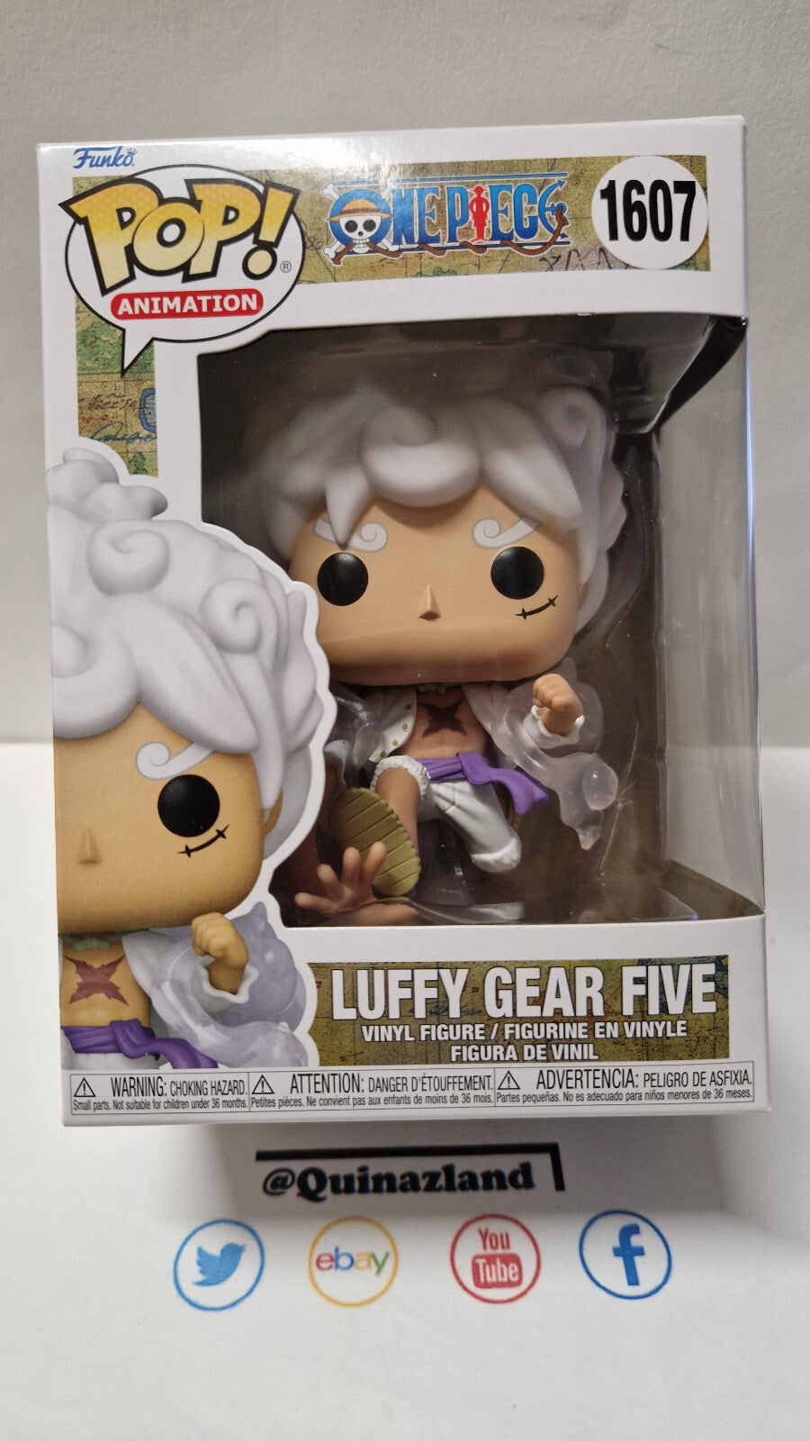 Funko Pop! ONE PIECE POP Animation N° 1607 Luffy Gear (F10)