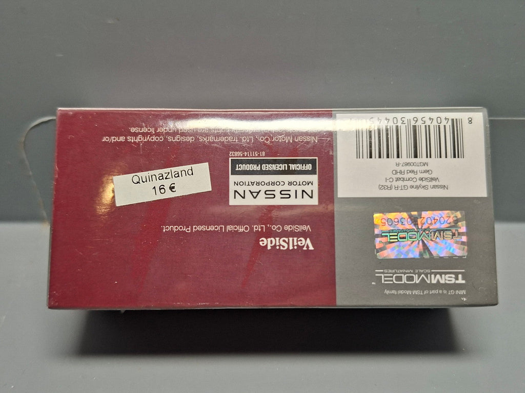 Mini GT Nissan Skyline GT-R (R32) VeilSide Combat C-I Gem Red N°987 (CP05)
