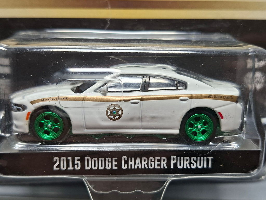 Greenlight 2015 Dodge Charger Pursuit Absaroka County Sheriff's Dep Chase (NG48)