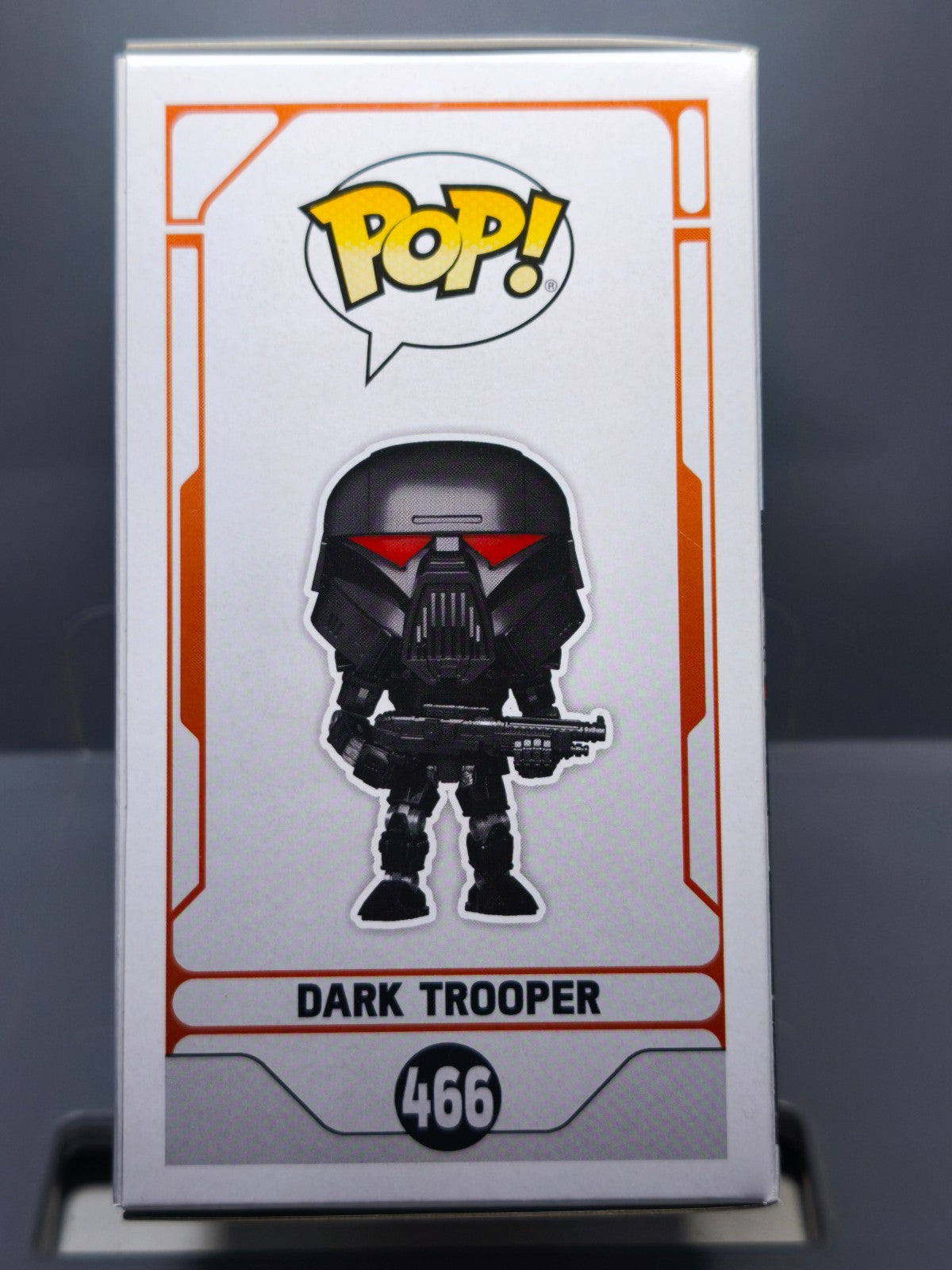 Funko Pop! Star Wars Mandalorian  N° 466 Dark Trooper (F6)