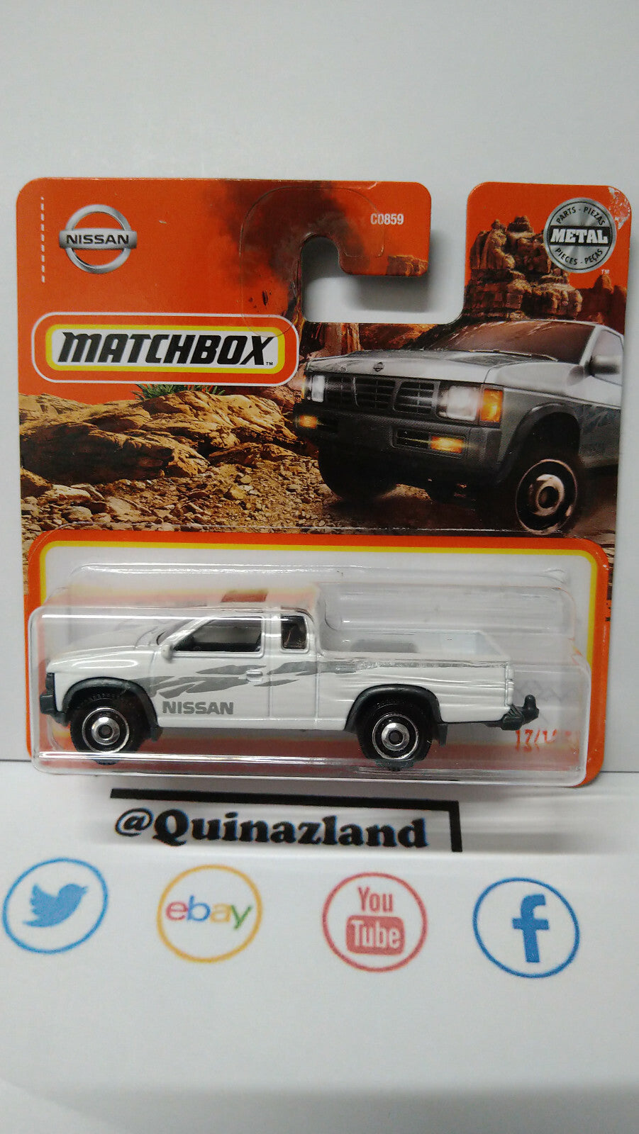 Matchbox 95 Nissan hardbody   2022-017   (NP12)