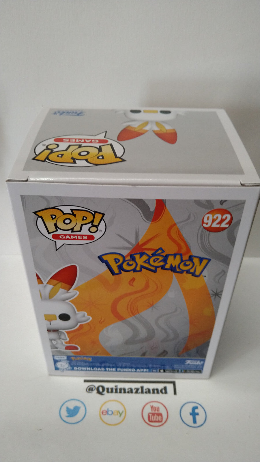 Funko Pop! POKEMON  Games N° 922 Flambino (F26)