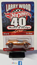 Hot Wheels 2009 larry wood 40 years of design Tri baby limitée à 8500 ex  (CP18)