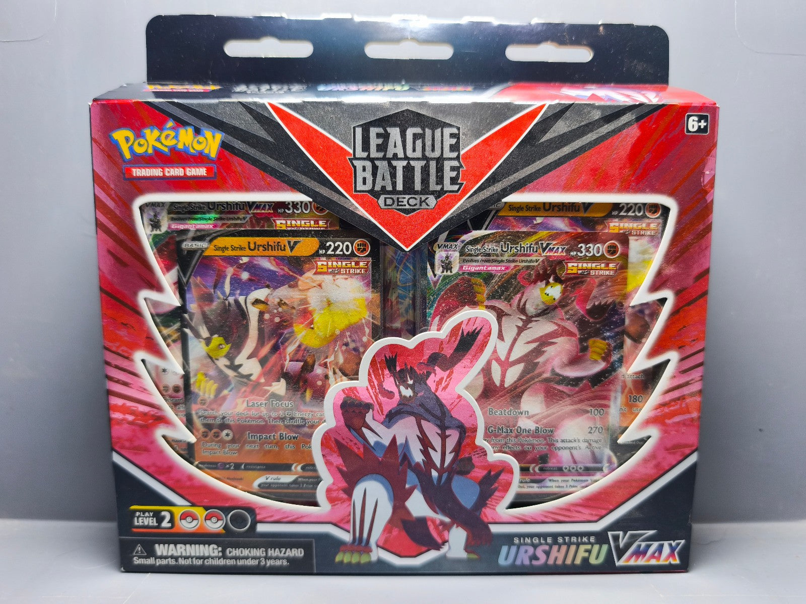 Pokémon league battle deck single strike Urshifu V max neuf scellé vers anglaise