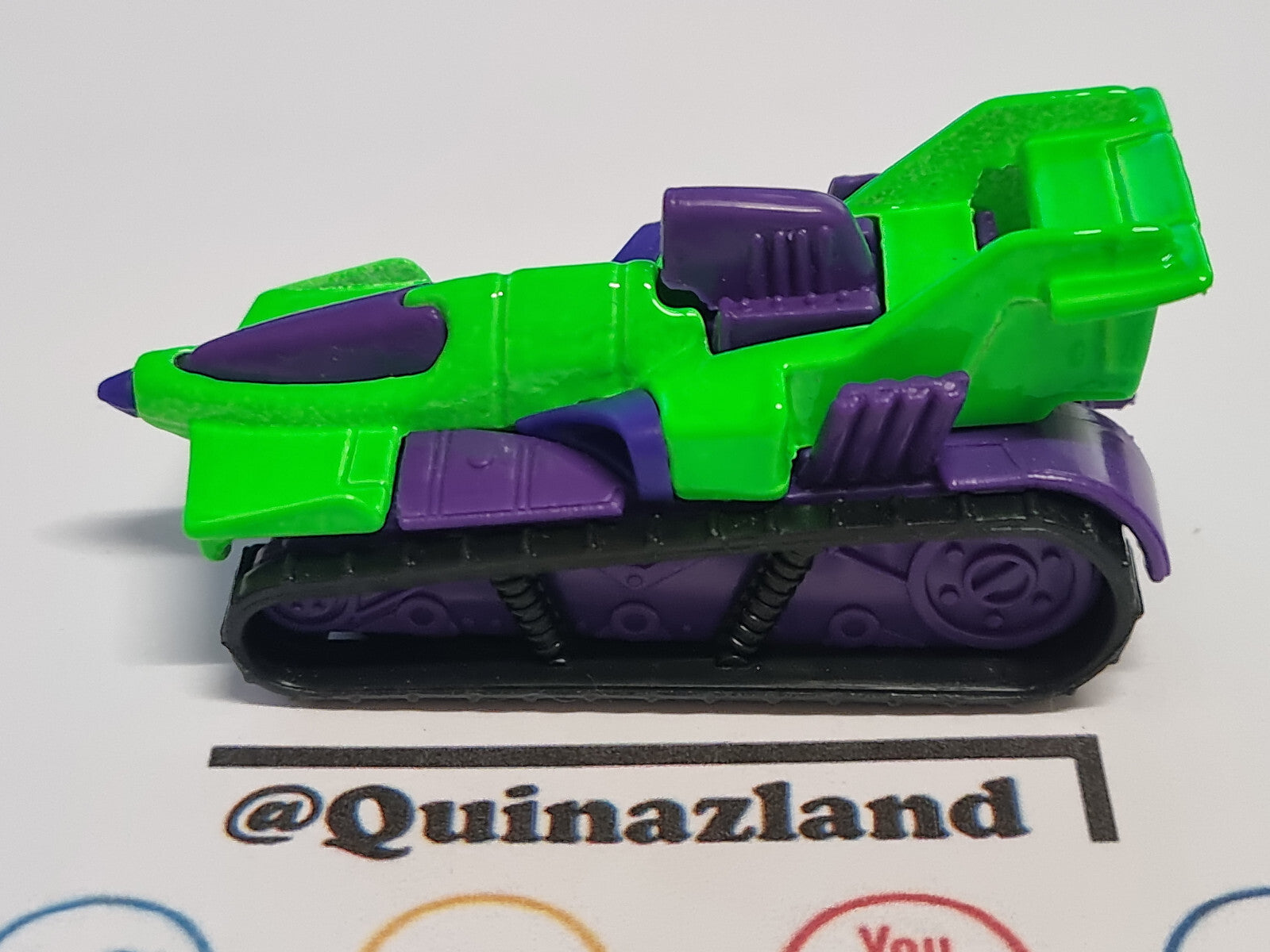 Hot Wheels 1996 mainline 205 Treadator version verte fluo  (A36)