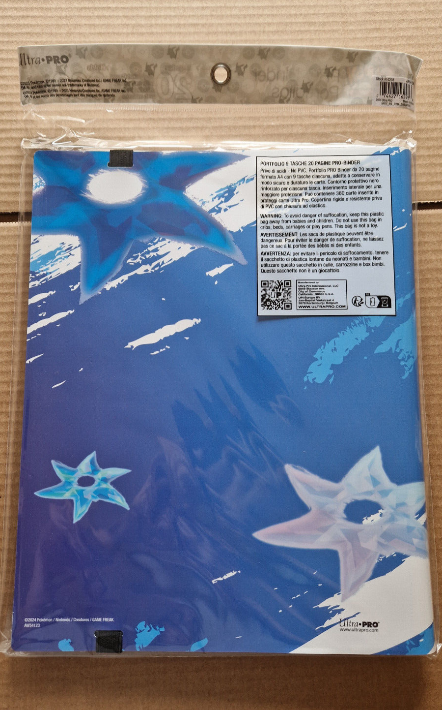 Ultra Pro Pokémon Pro-Binder Portfolios 360 A4 Amphinobi