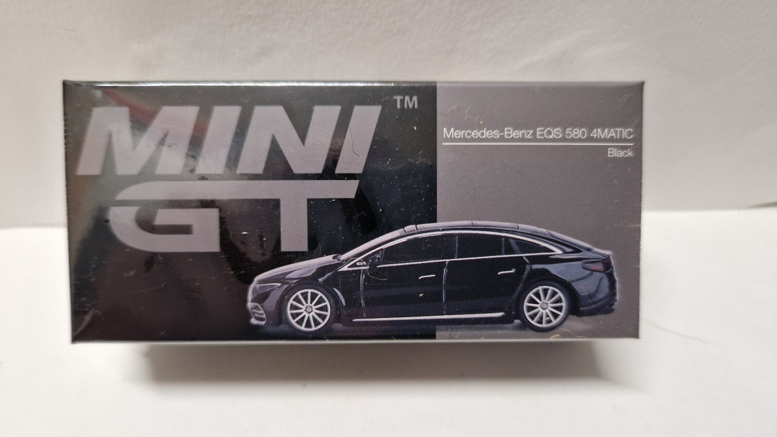 Mini GT 2024 Mercedes Benz EQS 580 4-Matic black  n°694 (CP06)