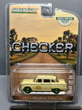 Greenlight Exclusive 1971 Checker Taxicab Chase Green Wheels (NG03)