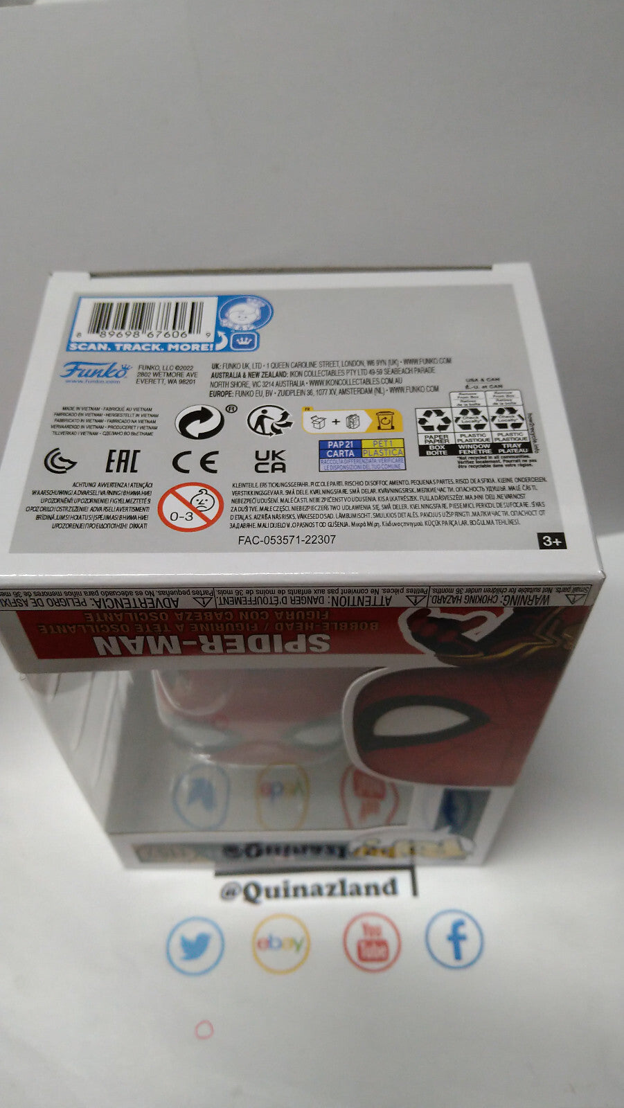 Funko Pop! SPIDER-MAN NO WAY HOME  Marvel N° 1157 Spider-Man   (F17)