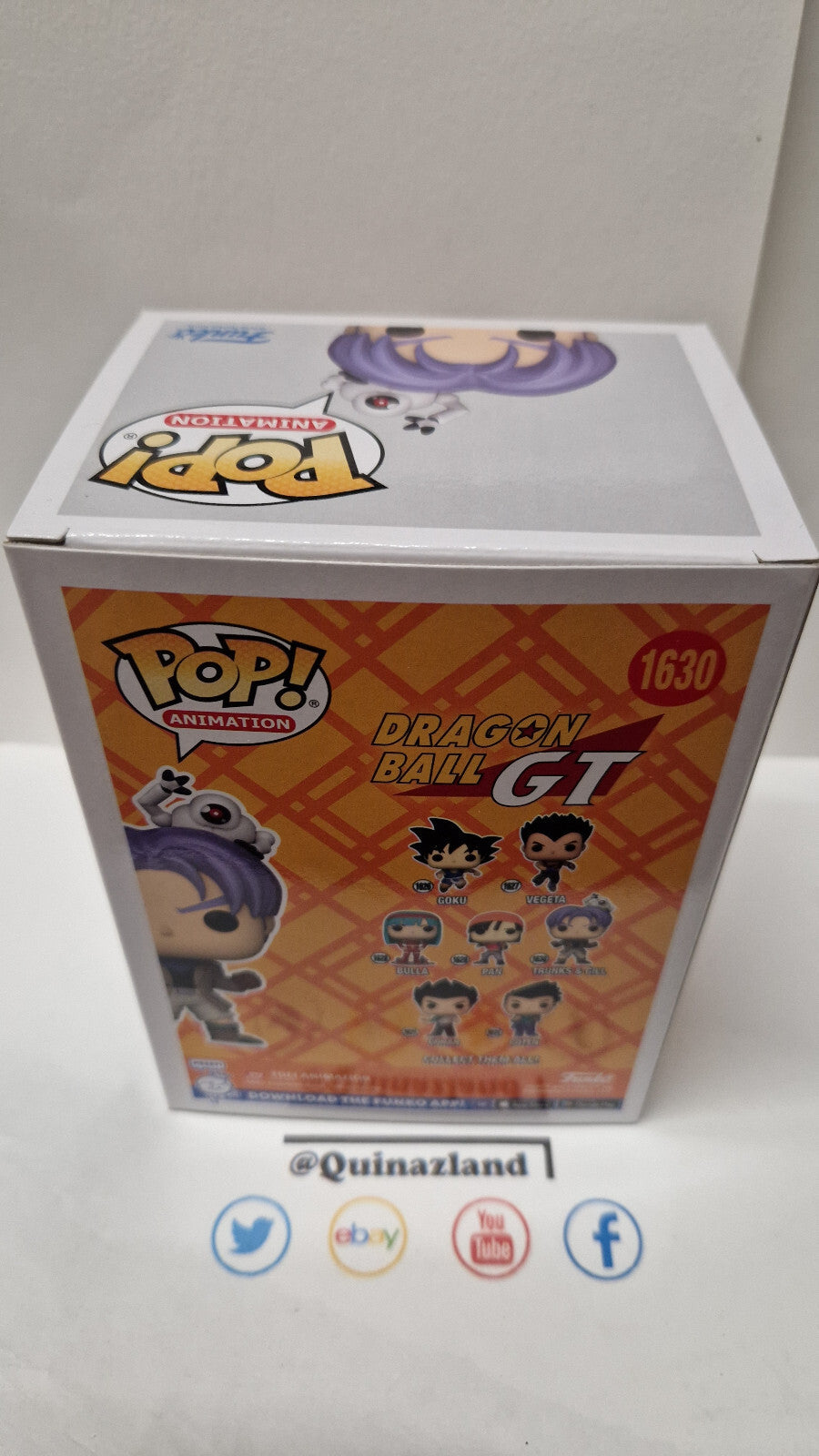Funko Pop!  Dragon Ball GT Pop Animation N° 1630 Trunks & Gill  (F49)