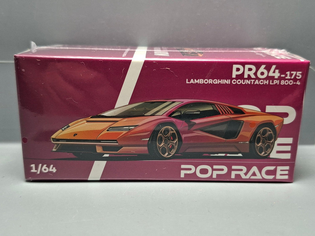 Pop Race 1/64 Lamborghini Countach LPI 800-4  (CP01)