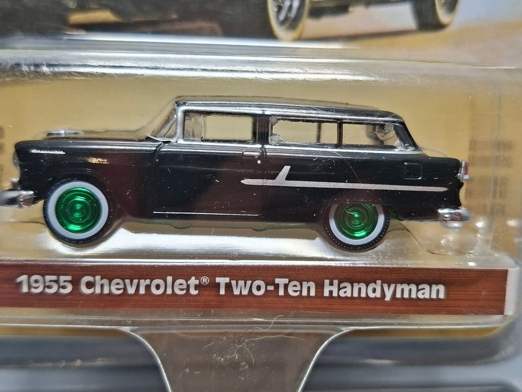 Greenlight Estate Wagons 1955 Chevrolet Two-Ten Handyman Chase (NG43)