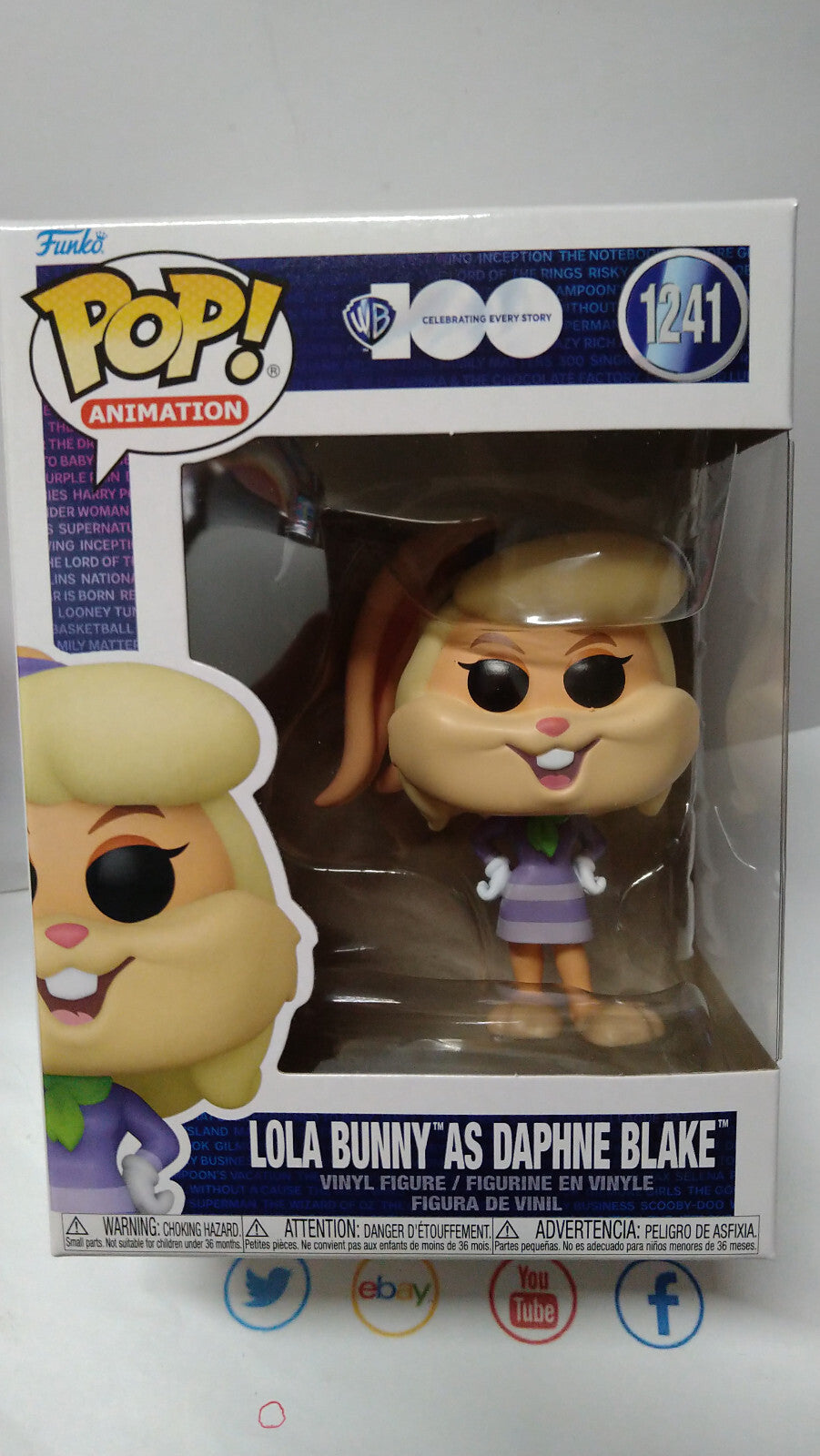 Funko Pop! Warner Bros Ride Super DLX N° 1241 Lola as Daphne (F16)