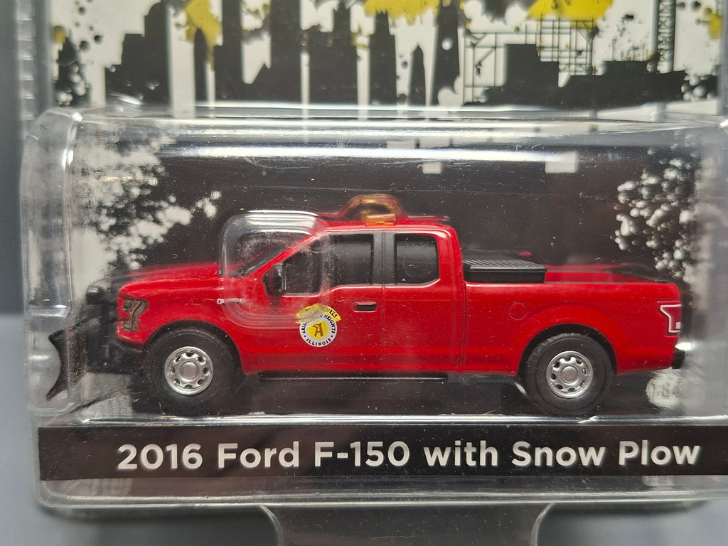 Greenlight Public Work Illinois 2016 Ford F-150 with Snow Plow  (NG16)