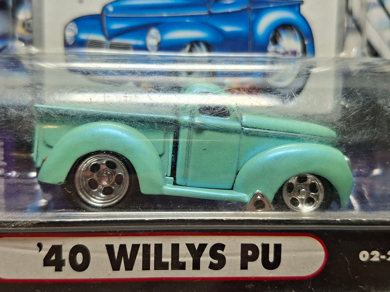 Muscle Machines '40 Willys PU vert claire (NG36)