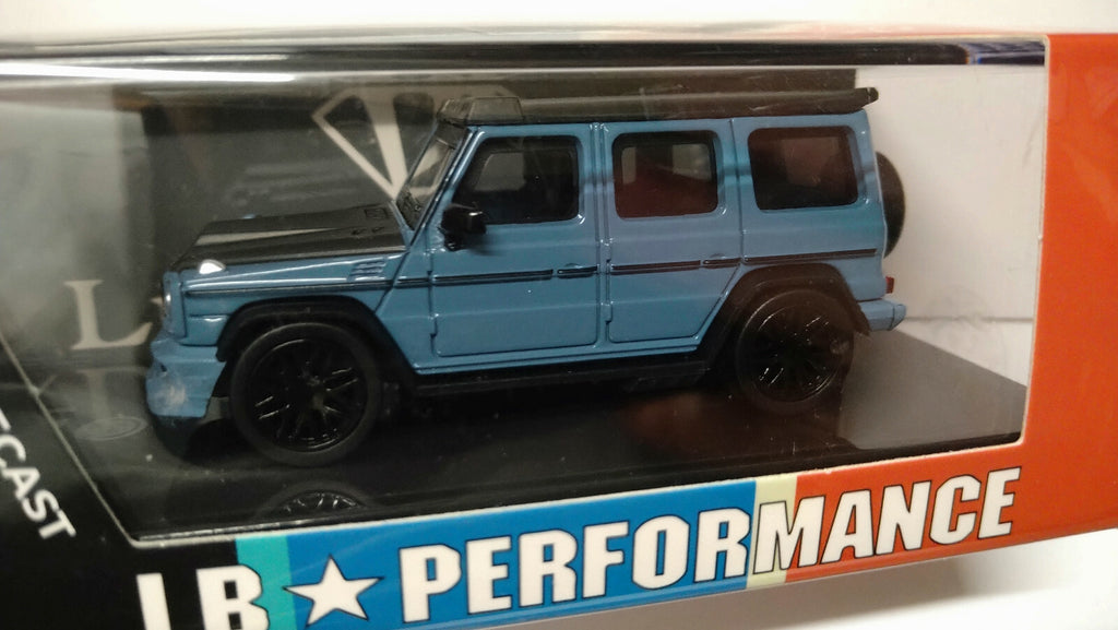 Para64 Liberty Walk Mercedes AMG G63 Left Hand Drive, china blue (CP16)