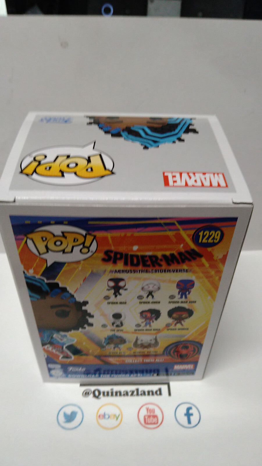 Funko Pop! SPIDER-MAN ACROSS THE SPIDER-VERSE N° 1229 Spider-Byte  (F3)
