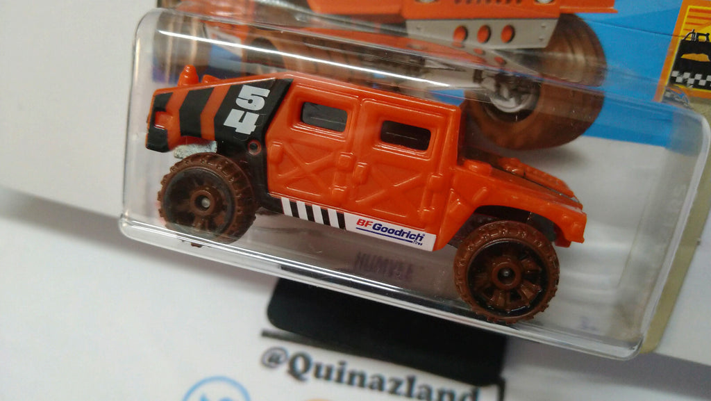 Hot Wheels Humvee 2022-025 bulle fendue  (NP22)