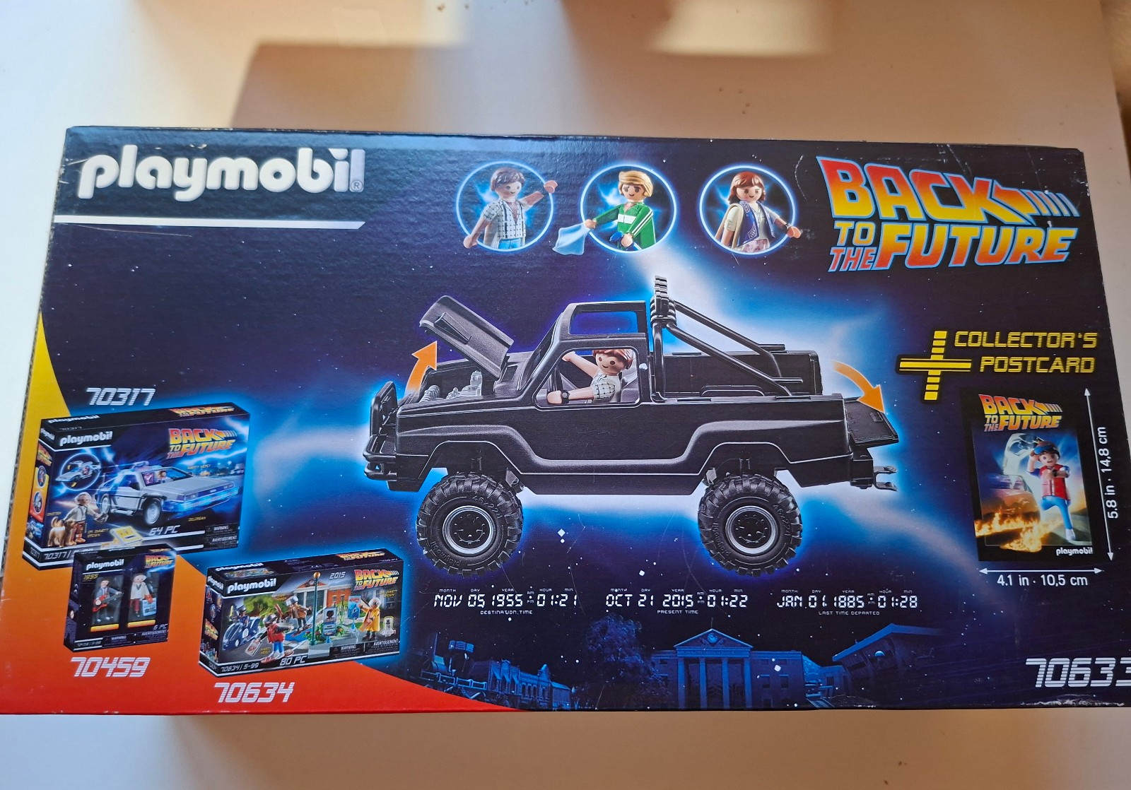 Playmobil 70633 set retour vers le future 1985 pickup Toyota SR5 (ET)