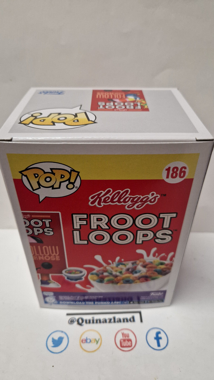 Funko Pop! KELLOGGS 186 Froot Loops (F22)