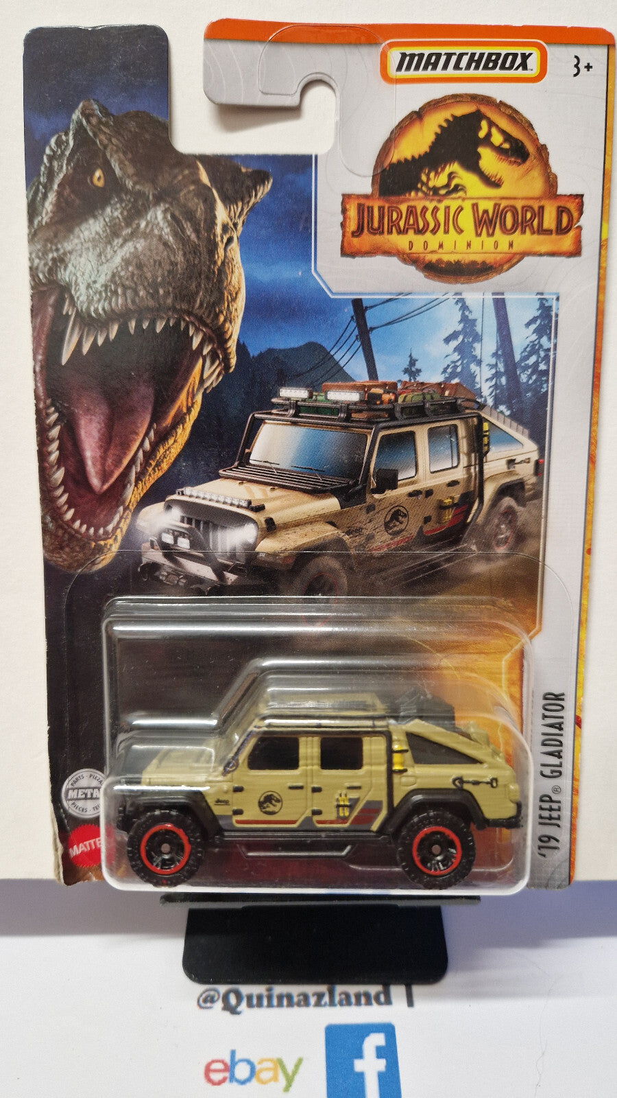 Matchbox 2022 Jurassic World dominion '19 jeep Gladiator     (NP12)