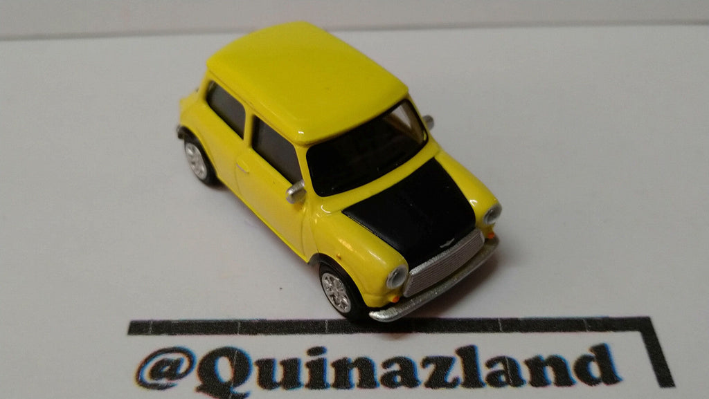 Schuco  1/64 Mini Cooper Papier Edition, yellow/black (NP13)