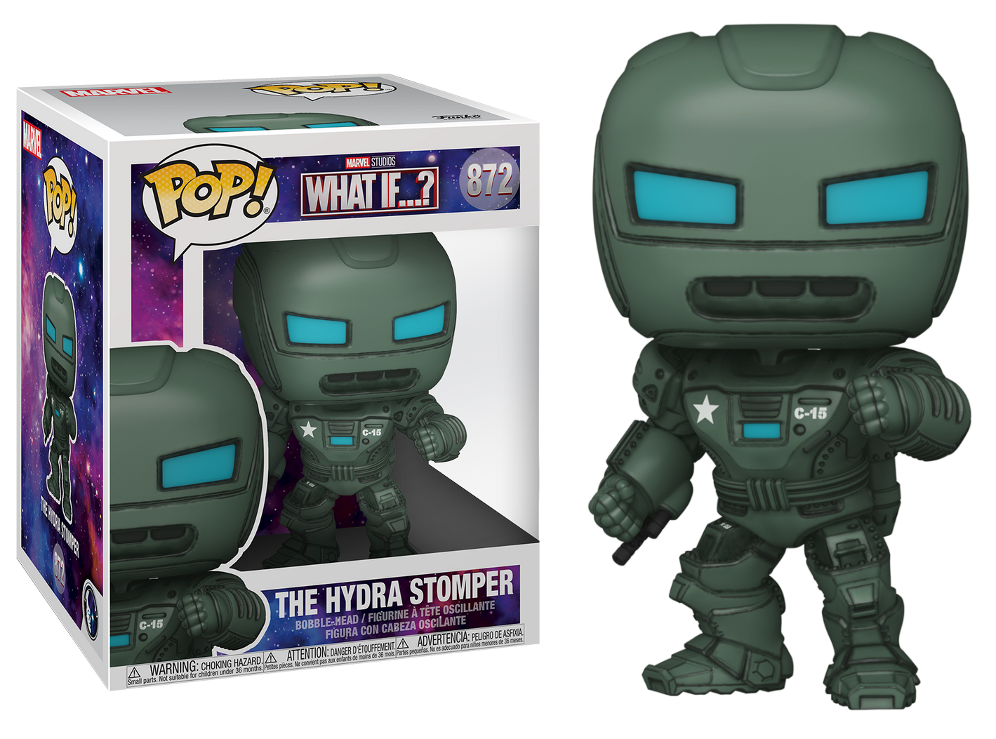 Funko Pop! 6" Marvel What If ...? #872 Ther Hydra Stomper (F49)