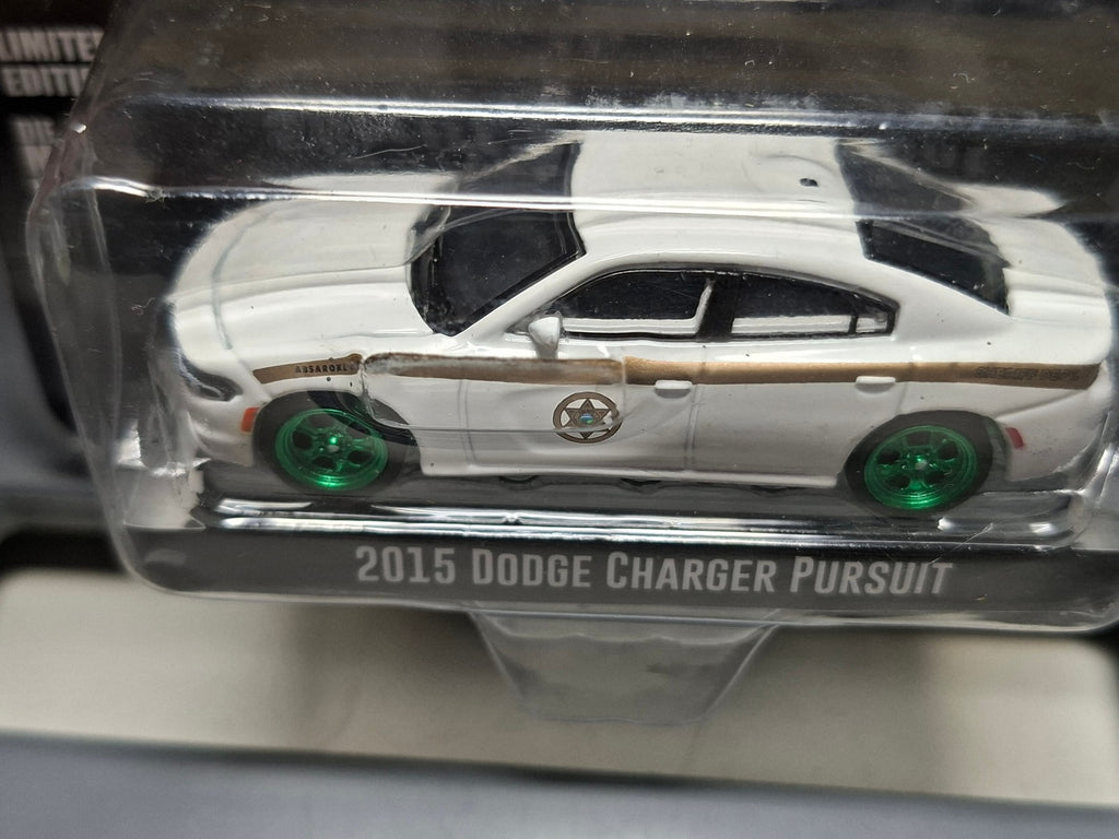 Greenlight 2015 Dodge Charger Pursuit Absaroka County Sheriff's Dep Chase (NG48)