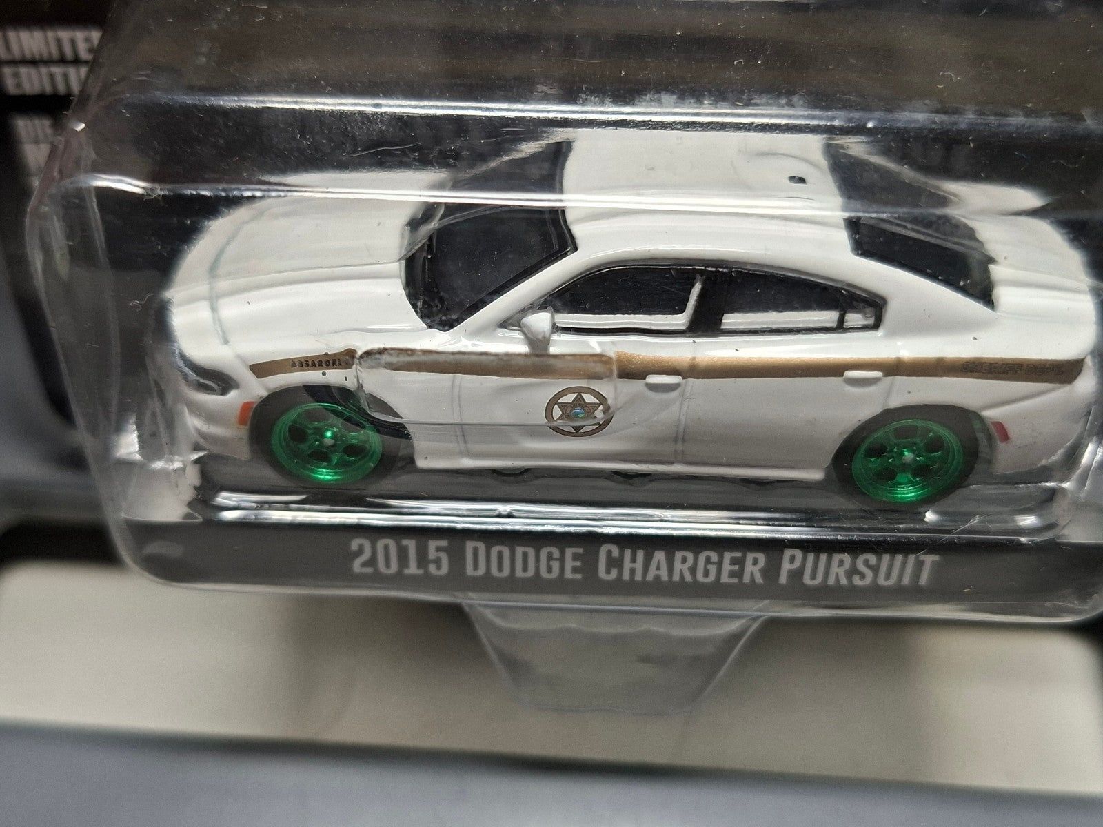 Greenlight 2015 Dodge Charger Pursuit Absaroka County Sheriff's Dep Chase (NG48)