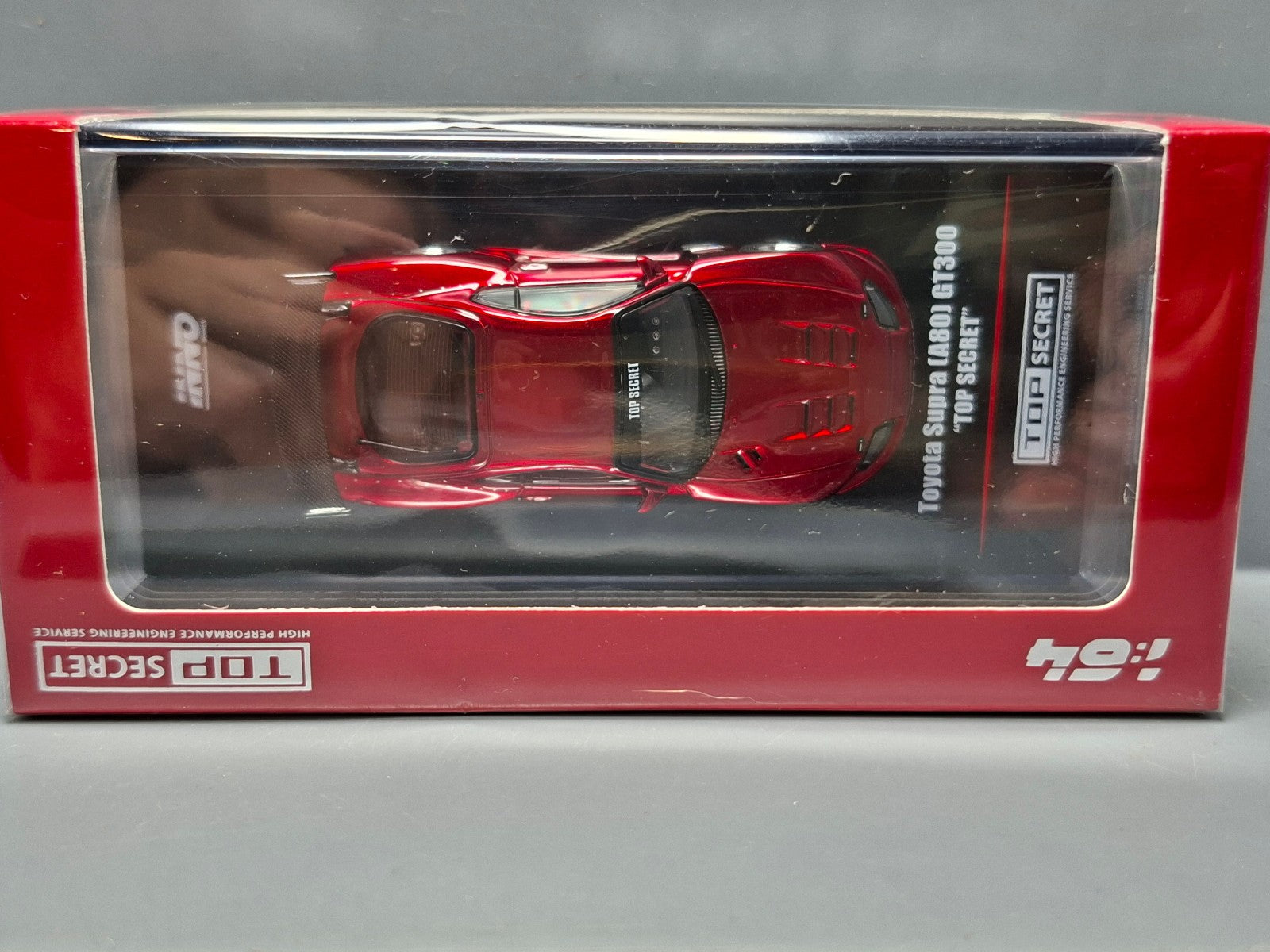 INNO64 2025 Toyota Supra (A80) Top Secret, red  (CP08)