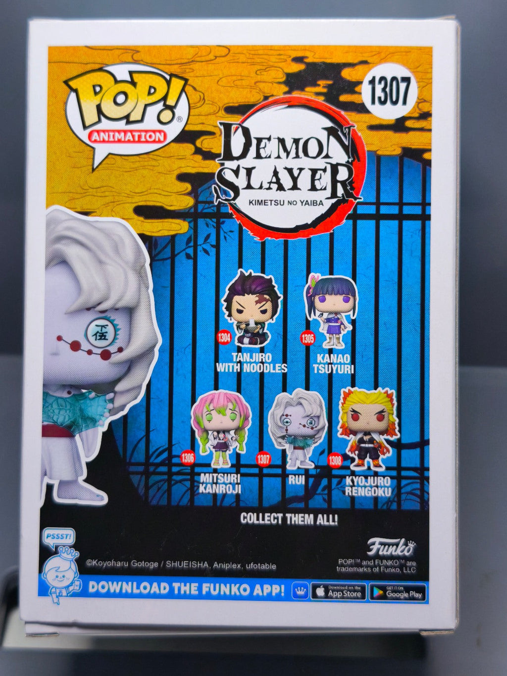 Funko Pop! DEMON SLAYER Animation N° 1307 Rui (F01)