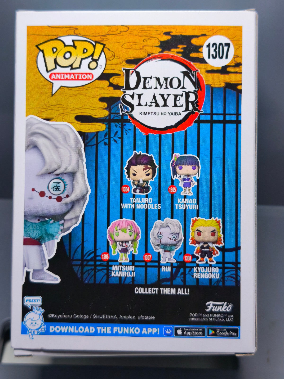 Funko Pop! DEMON SLAYER Animation N° 1307 Rui (F01)
