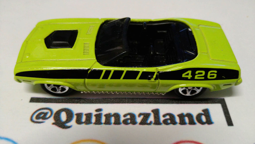 Hot Wheels 1970 Plymouth barracuda 1997-523 (A01)
