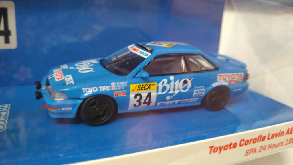 Tarmac 1989 Toyota Corolla Levin AE92 #34 SPA 24h (NP38)