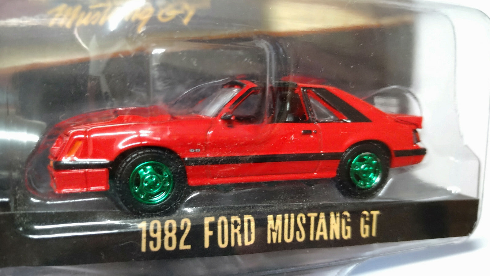 Greenlight Vintage ad cars 1982 Ford mustang gt Chase (NG34)