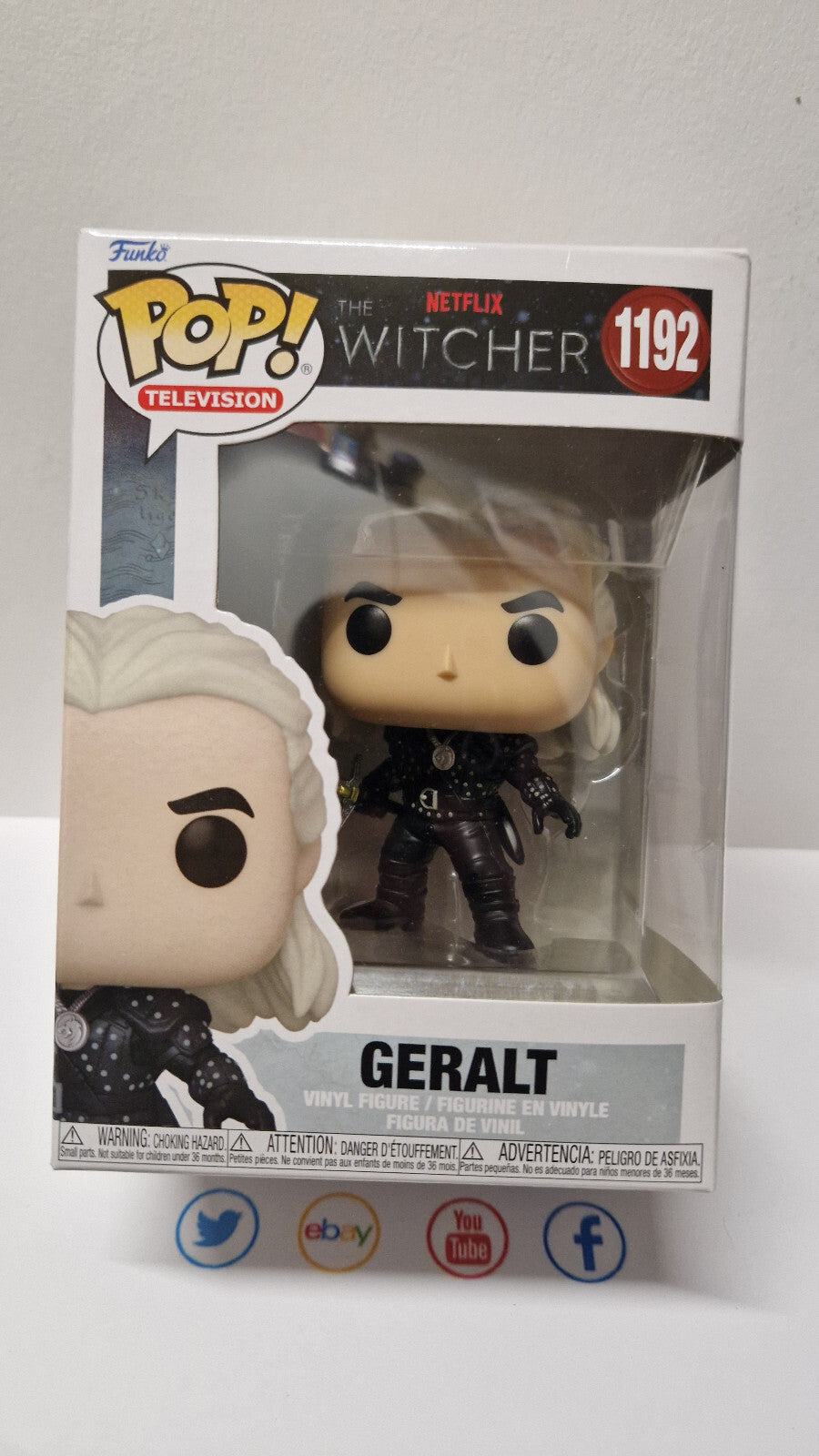 Funko Pop! THE WITCHER 1192 Geralt (F42)