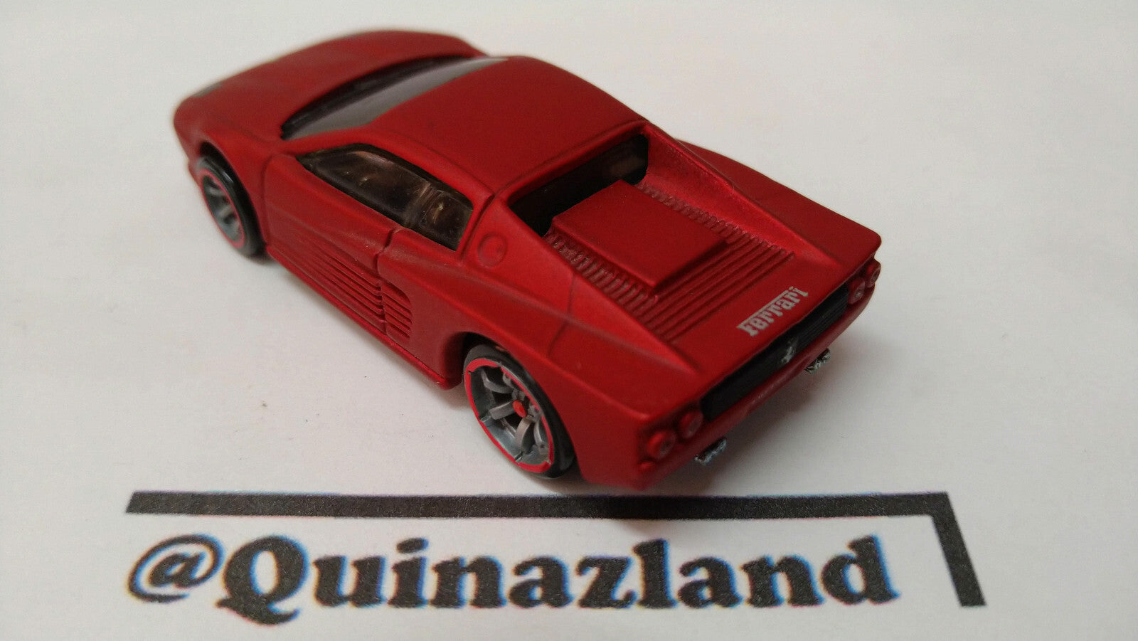 Hot Wheels Ferrari F512M 2007 Ferrari racer  (A35)