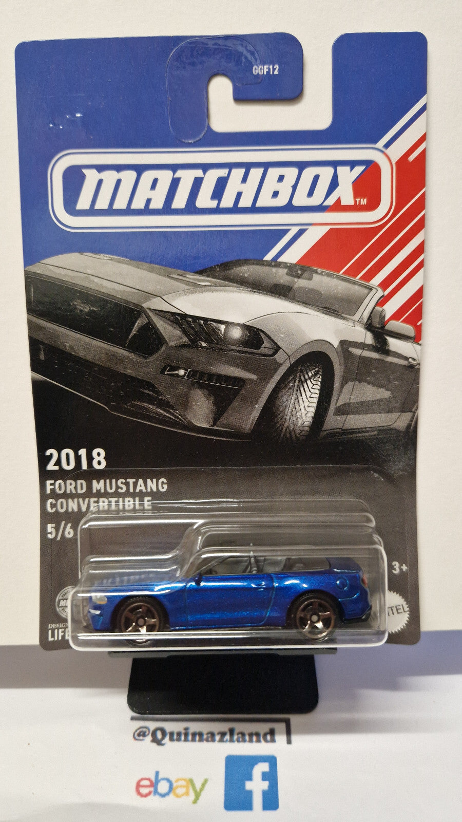 Matchbox 2025 American Convertible 2018 Ford Mustang (NP37)