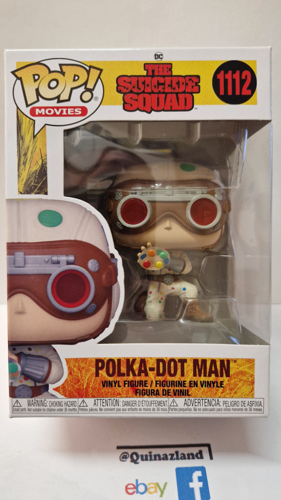 Funko Pop! DC Comics The Suicide Squad #1112 Polka-Dot Man (FU02)