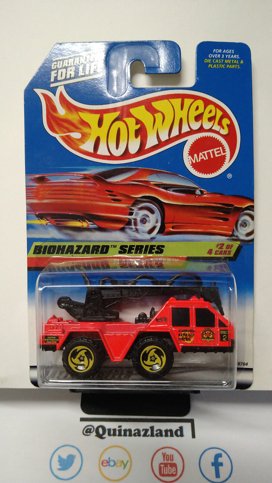 Hot Wheels Flame Stopper Collector 718 Thailand  (NP25)
