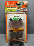 Matchbox 2023 pack autobahn express IV Volkswagen, Alfa romeo & Mercedes (NP04)