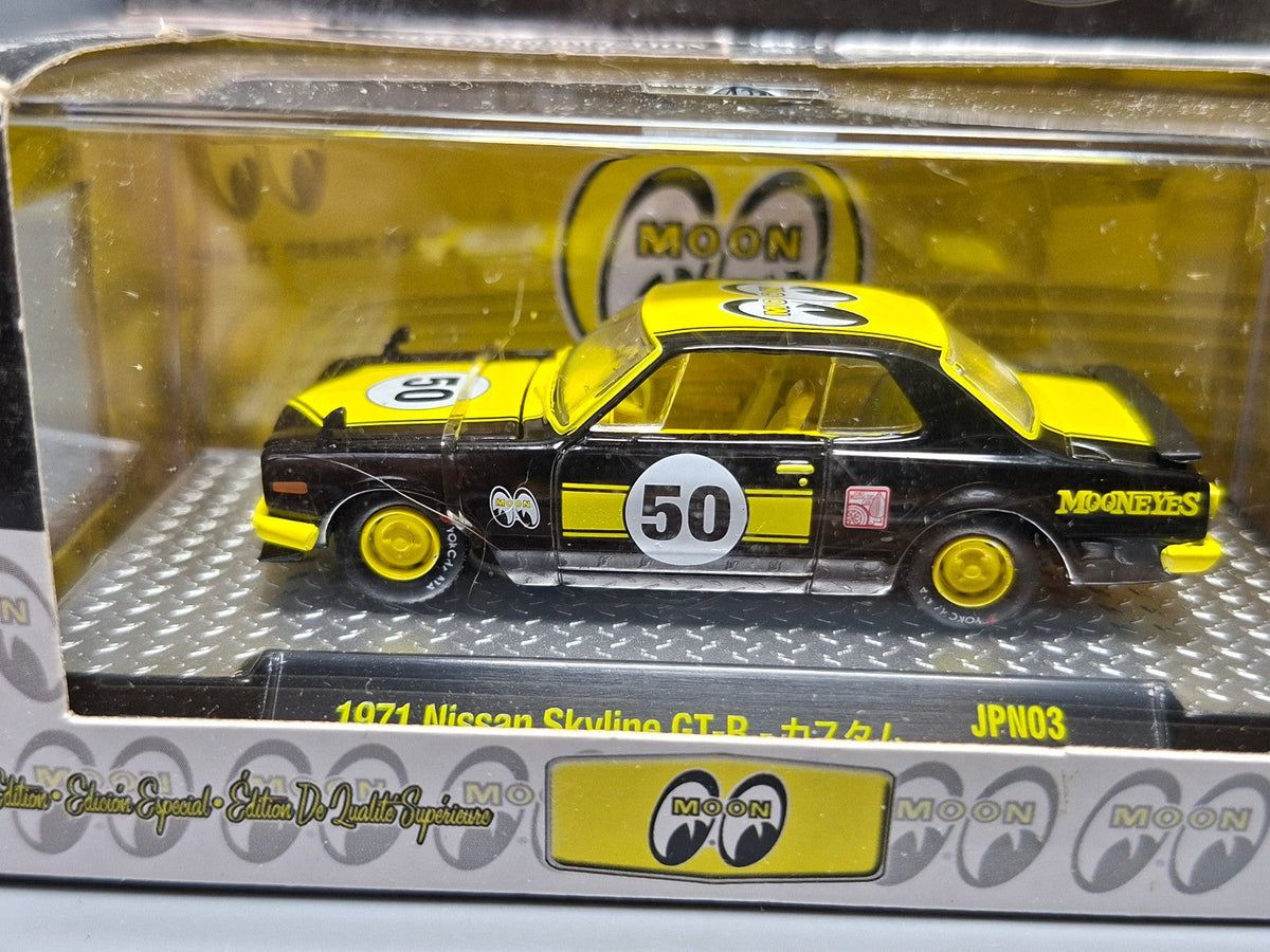 M2 Machines Mooneyes 1971 Nissan Skyline GT-R Chase 750 Pieces (NP13)