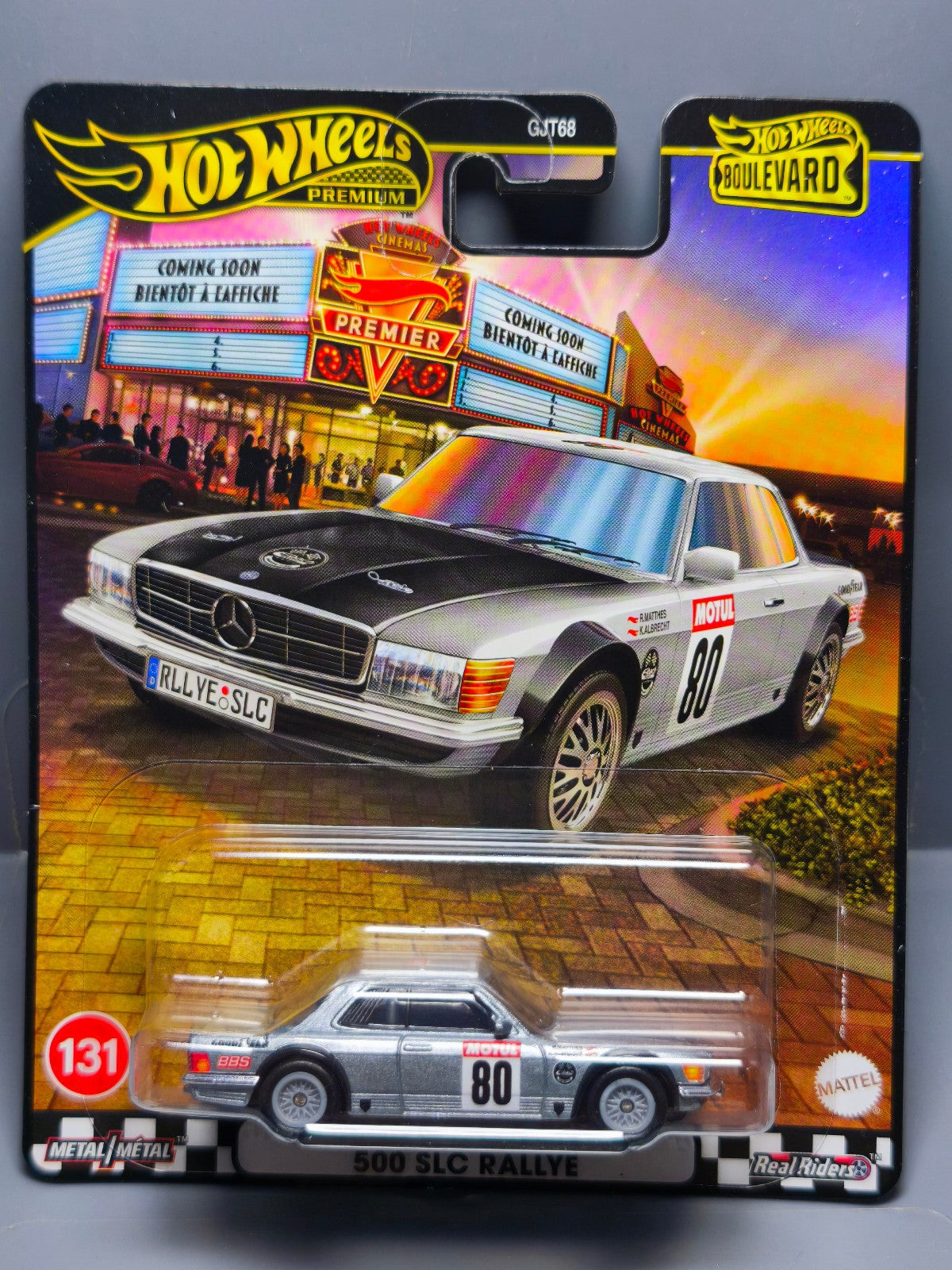 Hot Wheels 2025 Boulevard '80 Mercedes-Benz 500 SLC Rallye (NG50)