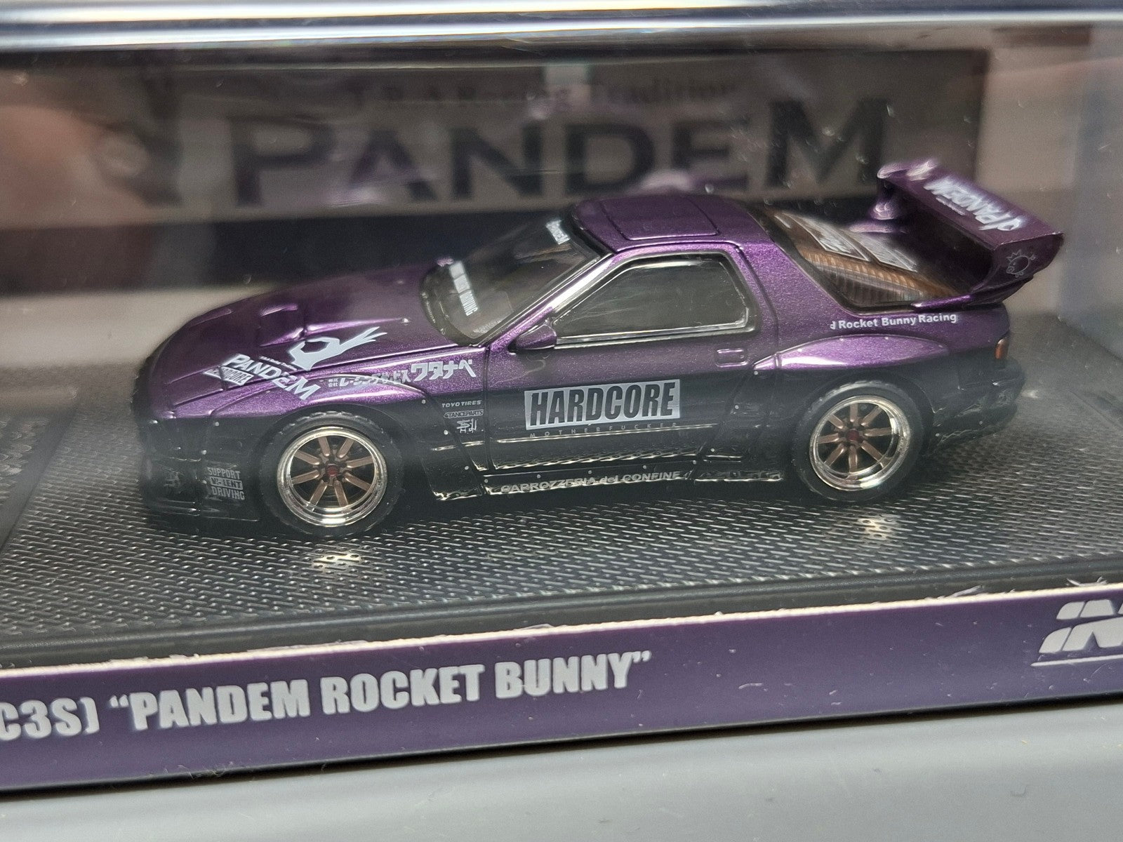 INNO64 Mazda RX7 (FC3S) Pandem Rocket Bunny, purple (CP19)