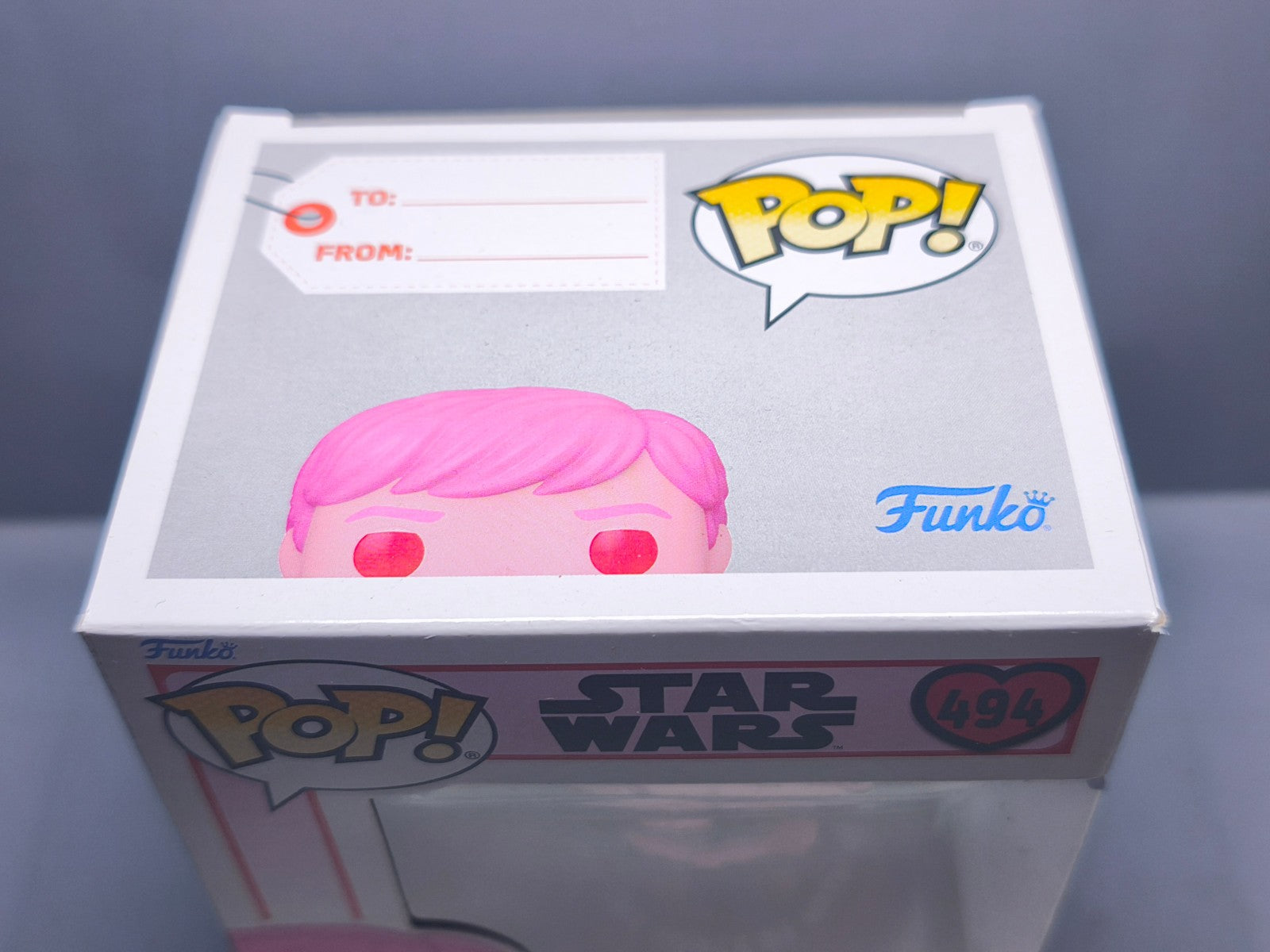 Funko Pop! Valentines 494 Luke & Grogu (F2)