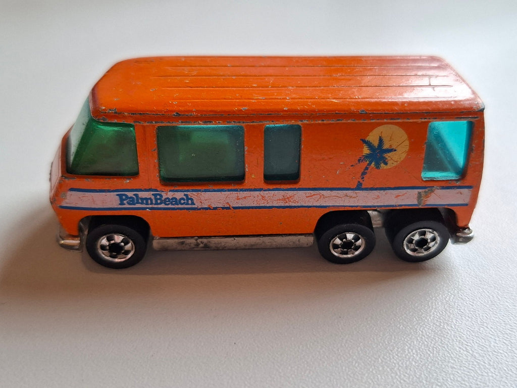 Hot Wheels 1979 the heavies GMC motorhome version Hong Kong base plastique (A06)