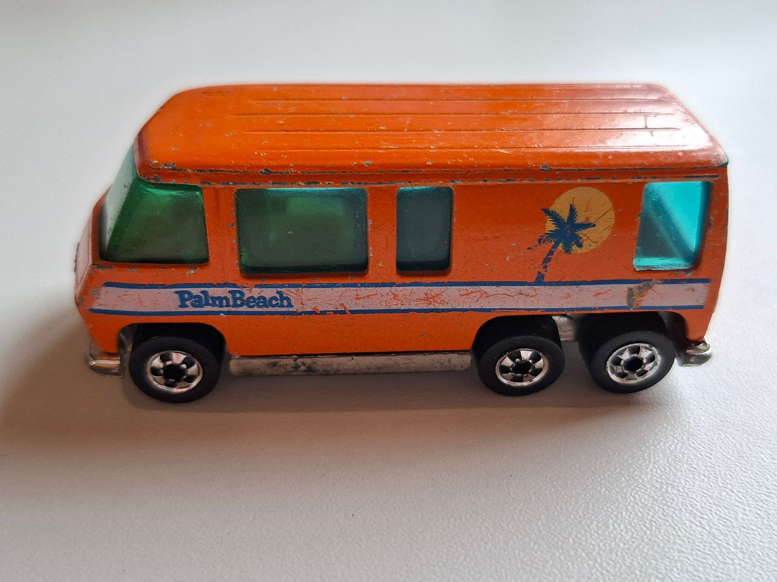 Hot Wheels 1979 the heavies GMC motorhome version Hong Kong base plastique (A06)